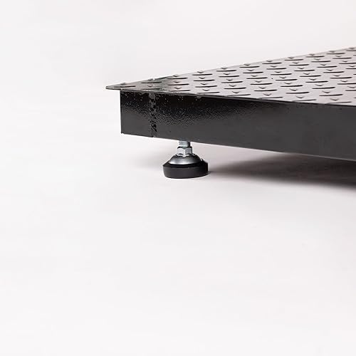 Miniatura 3 de PEC Scales Warehouse - Báscula de suelo industrial resistente con indicador de pantalla digital (48 x 48)