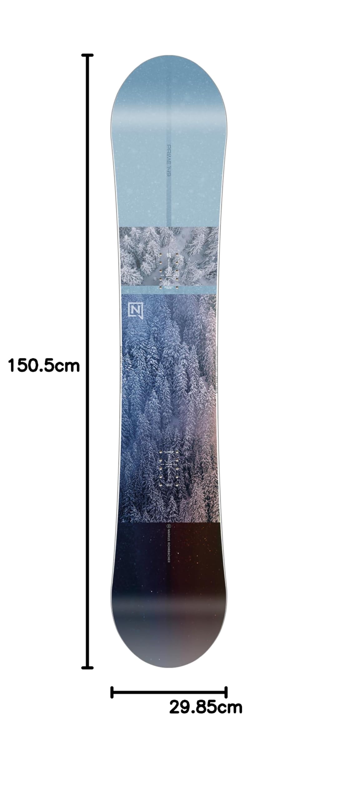 Nitro Prime View BRD´24, Snowboard Uomo