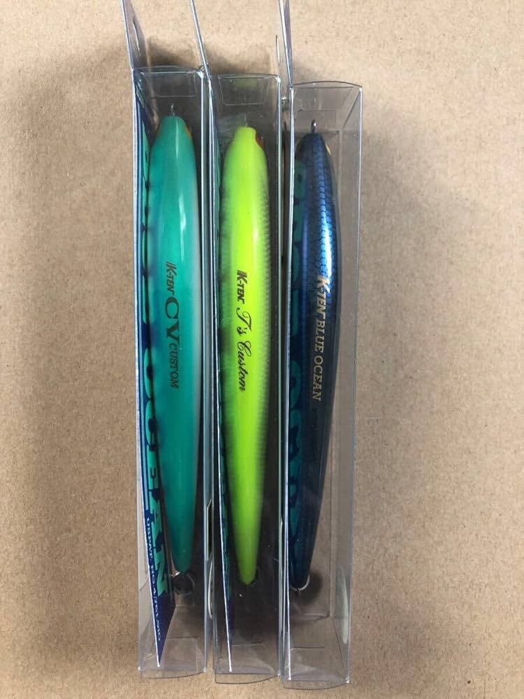 K-TEN BLUE OCEAN フィッシングルアー3種セット K-TEN BLUE OCEAN フィッシングルアー3種セット tacklehouse