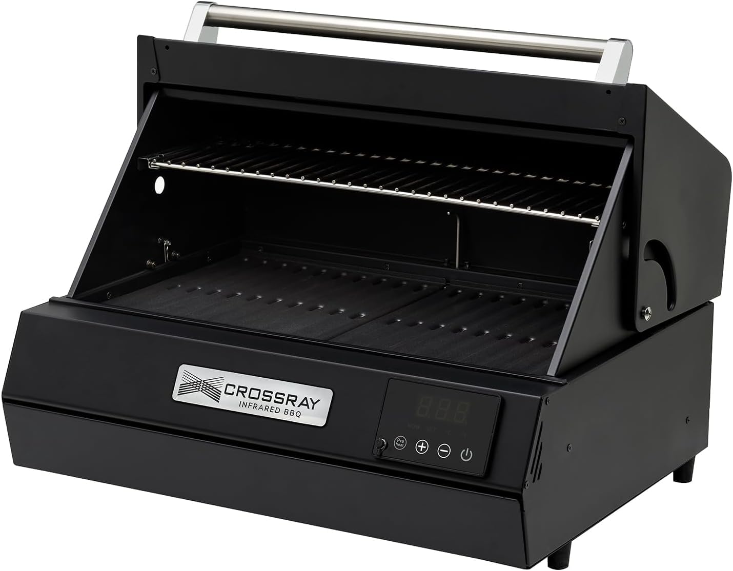Crossray eXtreme Electric BBQ - Outdoor BBQ - Large Non-Stick Cooking Surface - Easy Clean Portable Barbecue Grill