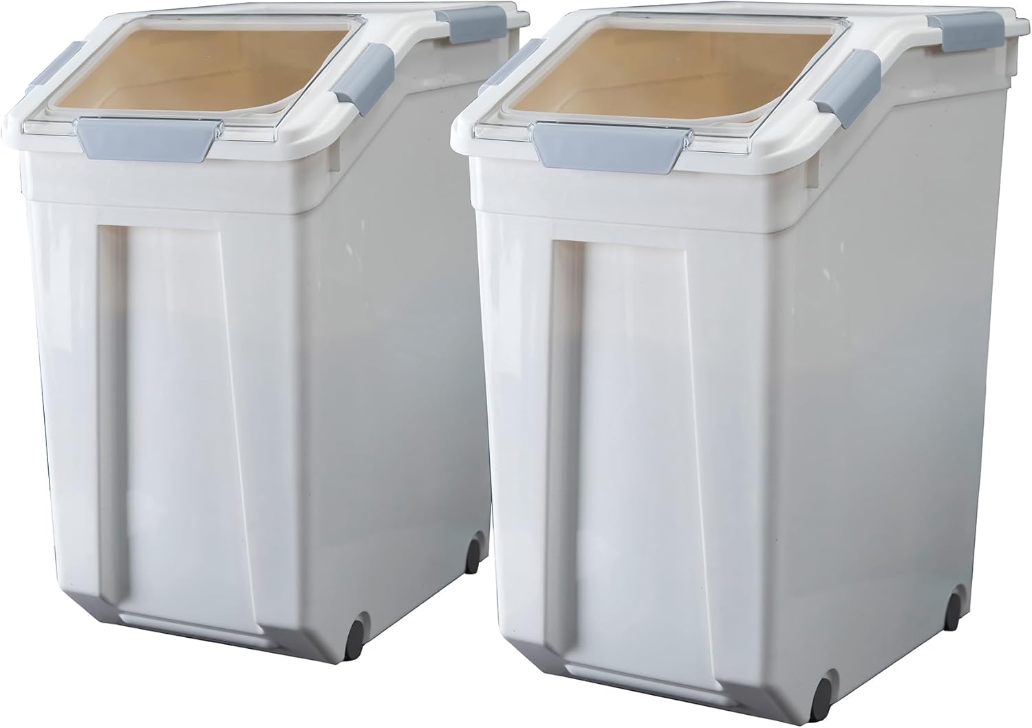 33L BPA-Free Rice & Grain Storage Containers with Measuring Cups – 2 Pack