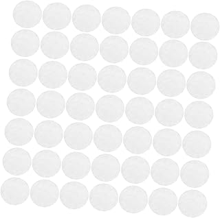 Healeved 6paquetes Filtros De Algodón Redondos Para Aspiradoras Faciales Filtros De Reemplazo De Algodón Para Limpieza Facial Accesorios De Color Blanco