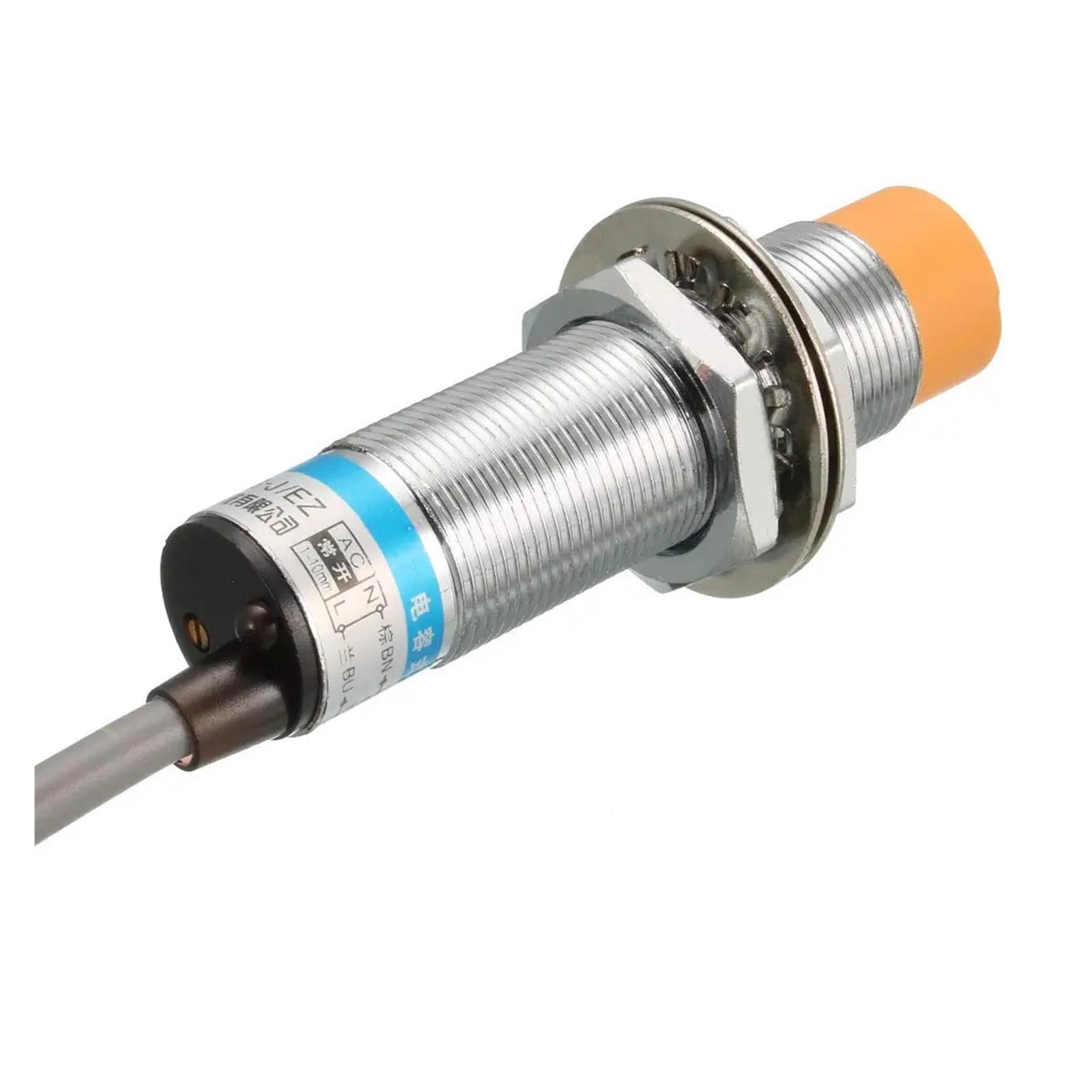 Czujnik zbliżeniowy Indukcyjny czujnik zbliżeniowy Przełącznik M8 M12 M18 30 4 mm DC 12V AC 110V NO NC NPN PNP Wykrywanie DC Typ PNP NO(M30 (osłona), DC PNP NO i NC)