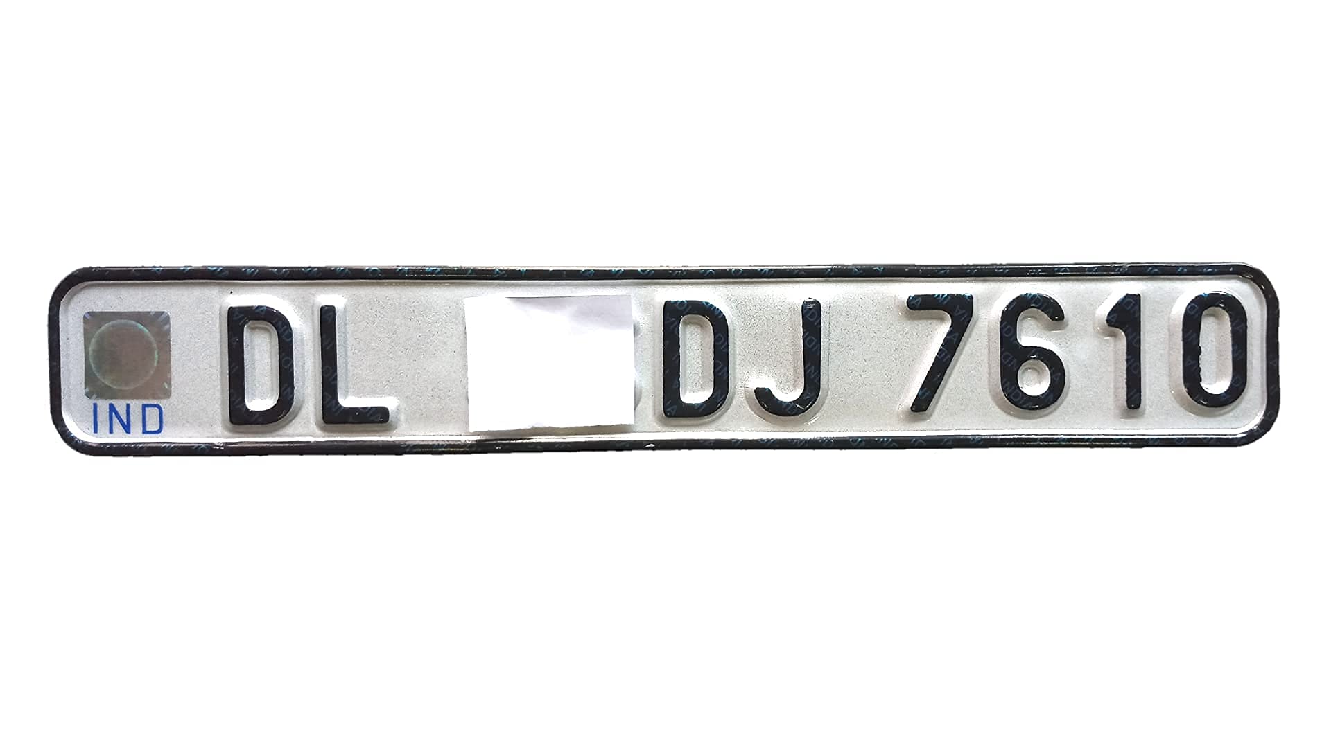 Sponsored Ad - IND Pradeep Bike Customized Fancy Two Wheeler Number Plates Non-HSRP for Old mototercycle, with buyer's Name/Number only 1 Side Front Number Plate for Bike | Without Any Serial N0. BAR Code