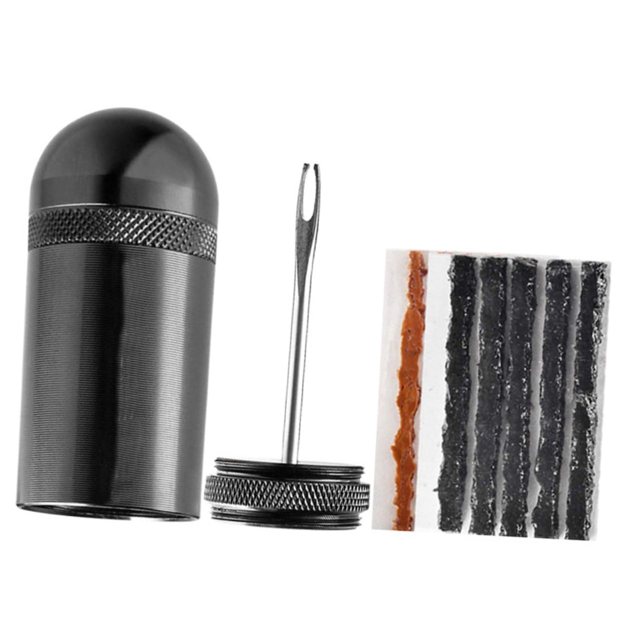 TOYANDONA Emergency Tire Plug Kit for Bike Complete Tire Repair Kit Repair Strip and String for Cycling