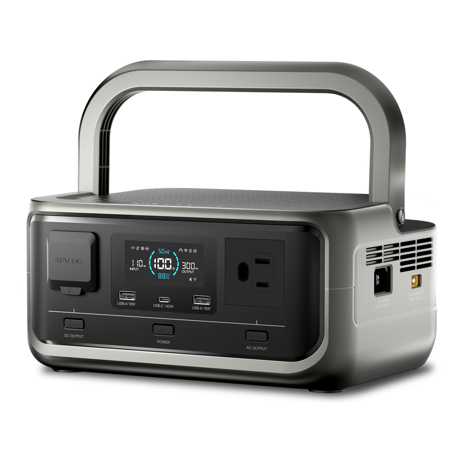 ALLPOWERS VOLIX P300 300W 600W peak Portable Power Station with UPS Function 256Wh LiFePO4 Battery Solar Generator Compatible