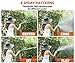 Garden Hose Nozzle | Hose Spray Nozzle | Water Nozzle Water Hose Nozzle Sprayer | 8 Adjustable Watering Patterns, Slip and Shock Resistant for Watering Plants, Cleaning, Car Wash and Showering Pets