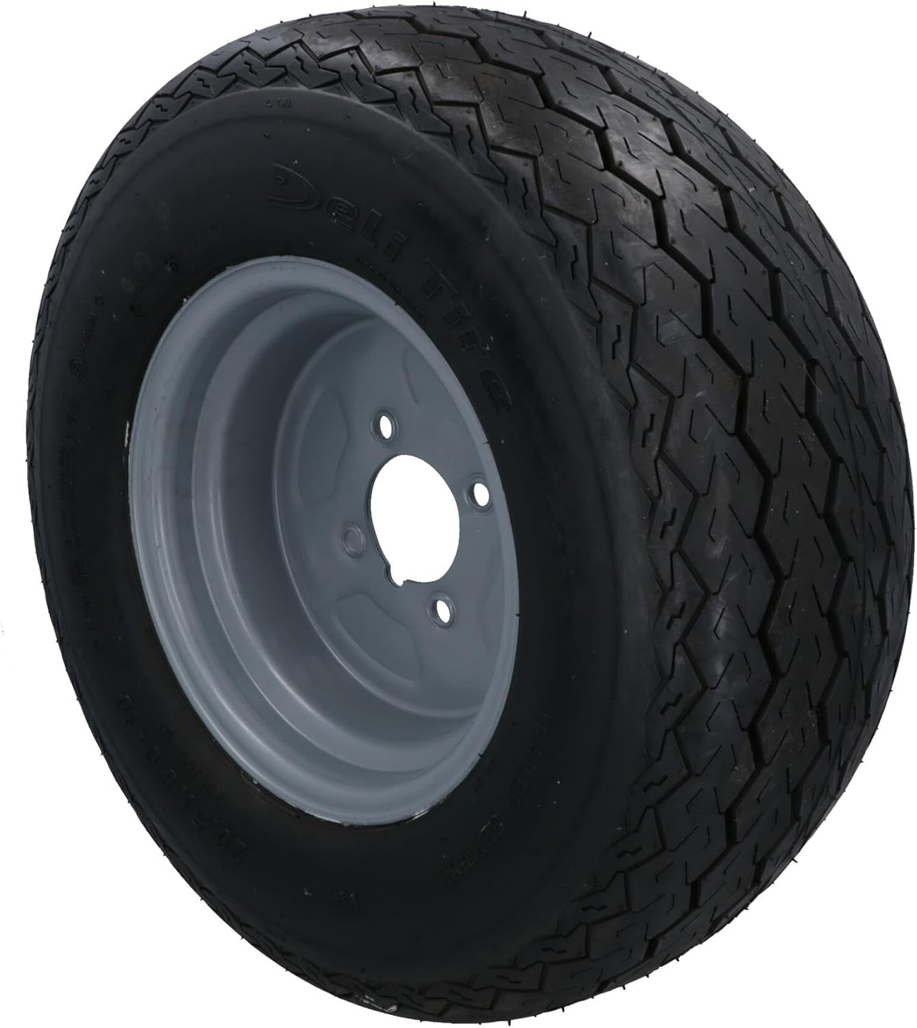 Trailer Wheel & Tyre 20.5 x 8.0-10 4" PCD 4 PLY TRSP13