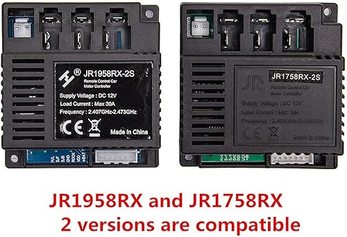 Miniatura 7 de JR1958RX-2S Niños Powered Ride on Car 2.4G Bluetooth Control remoto y receptor Kit controlador caja de control Accesorios para niños eléctrico Ride