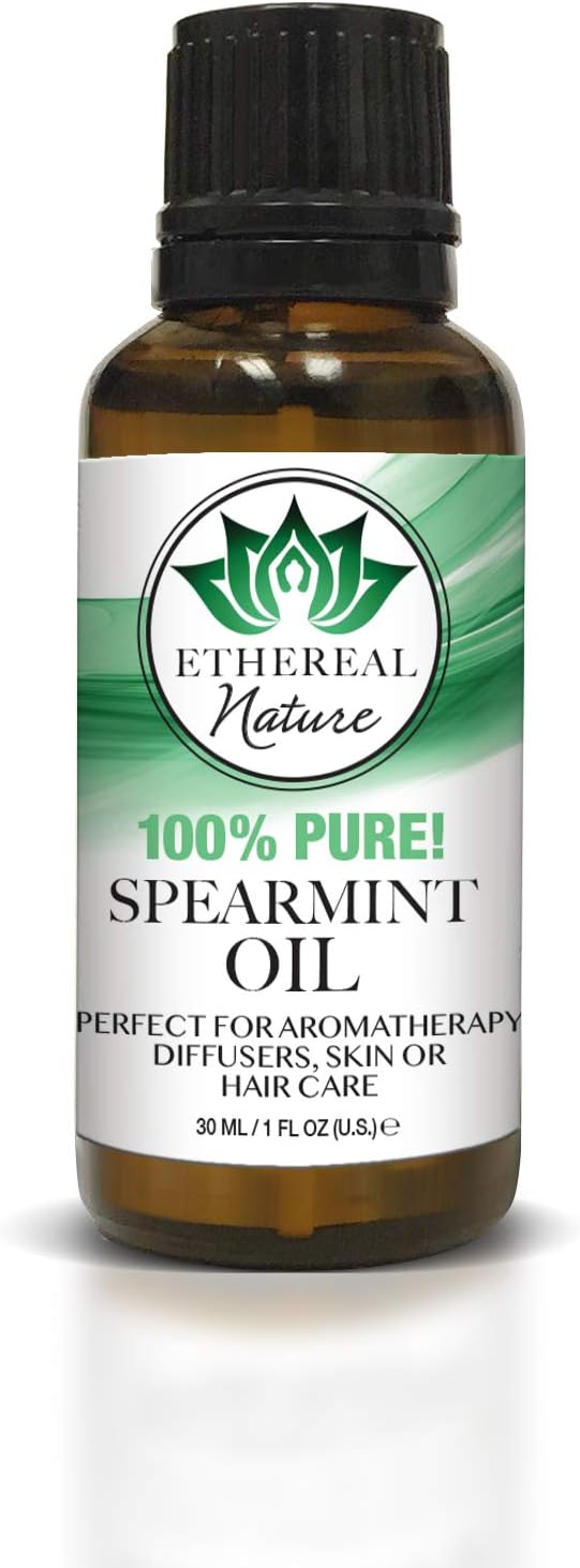 Ethereal Nature 100% Pure Oil, Spearmint, 1.01 Fluid Ounce