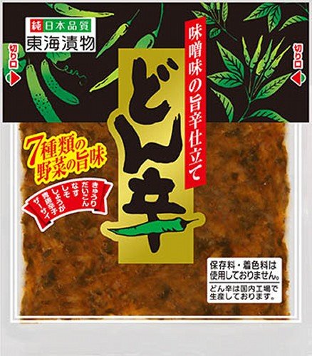 東海漬物 どん辛100g×10袋