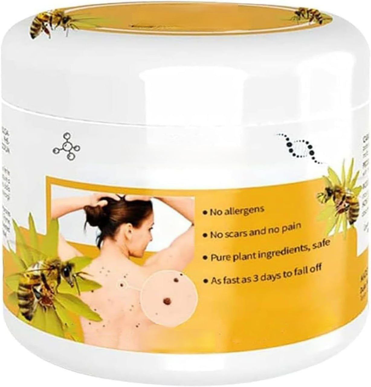 Flair Fusion Bee Venom Wart and Tag Remover, Mole and Wart Treatment Cream, Tag Recede Cream for Skin, 50g (B0D9FW4SD1) Amazon Price History, Amazon Price Tracker