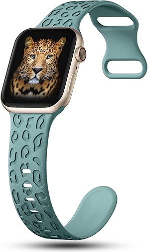 Miniatura 8 de CreateGreat Correas grabadas compatibles con Apple Watch Band de 1.772 pulgadas, 1.732 pulgadas, 1.654 pulgadas, 1.614 pulgadas, 1.575 pulgadas,