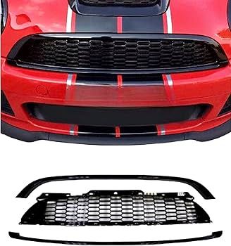 Amazon | CR6MG フロントグリルセット グロスブラック ミニクーパー S