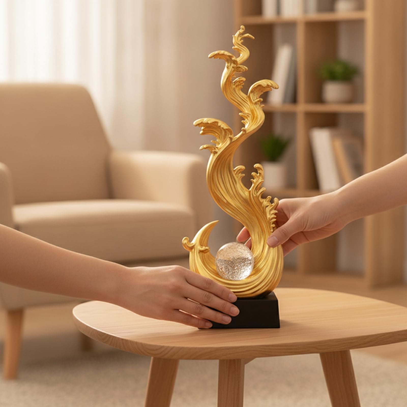 Escultura con Base corativo, Style to 3, Color to 3