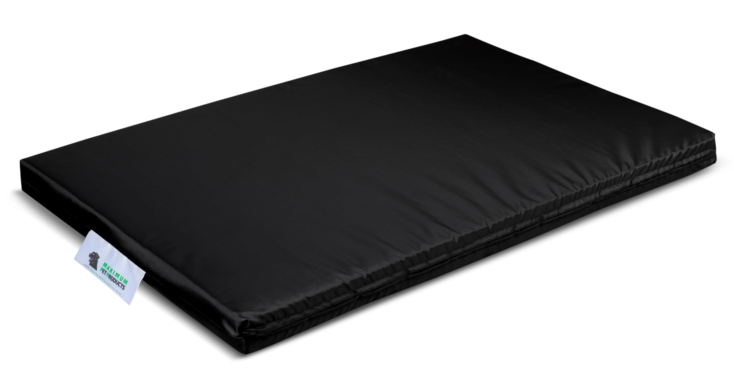 Maximum Pet Products Nylon Zipped Dirty Dog Matt - Waterproof Floor Crate Matt for Dogs, Cats and Small Pets, Various Sizes (Black, 90cm x 60cm x 5cm)
