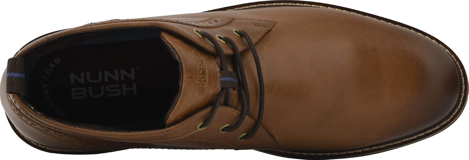Nunn Bush Ozark Plain Toe Chukka Boot with KORE Walking Comfort Technology