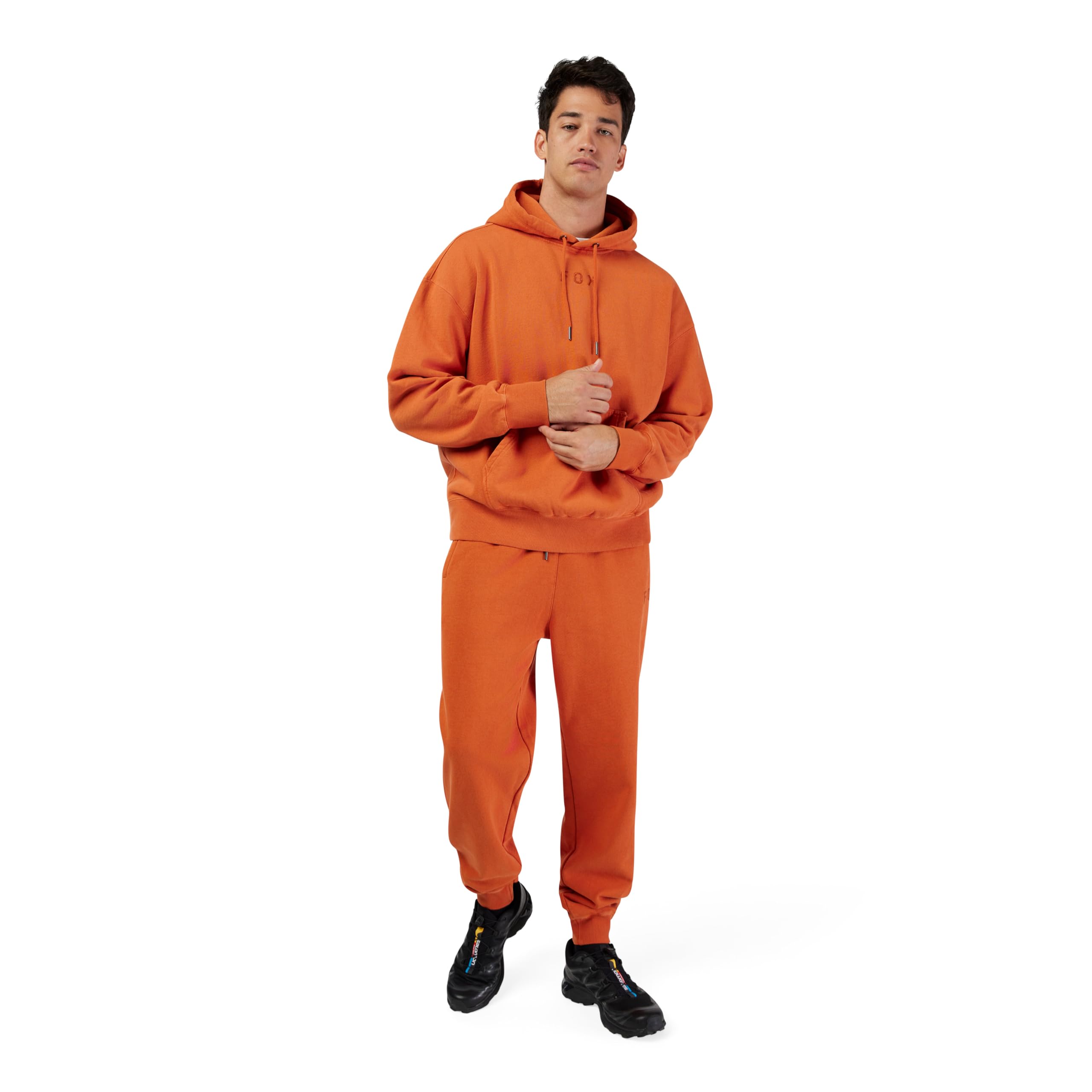 Fox Racing Wordmark Oversized Fleece Po in Pile Uomo (Pacco da 1)