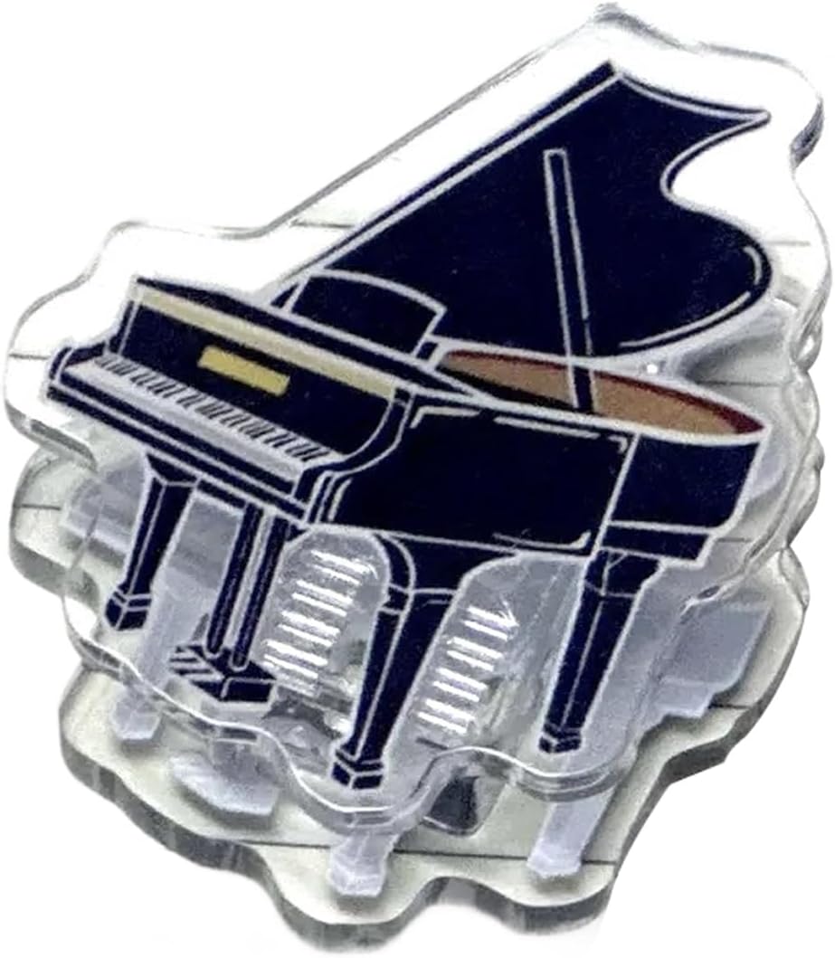 PP Sheet Music Clips in 3 Musical Instrument Shapes for Musicians and Students