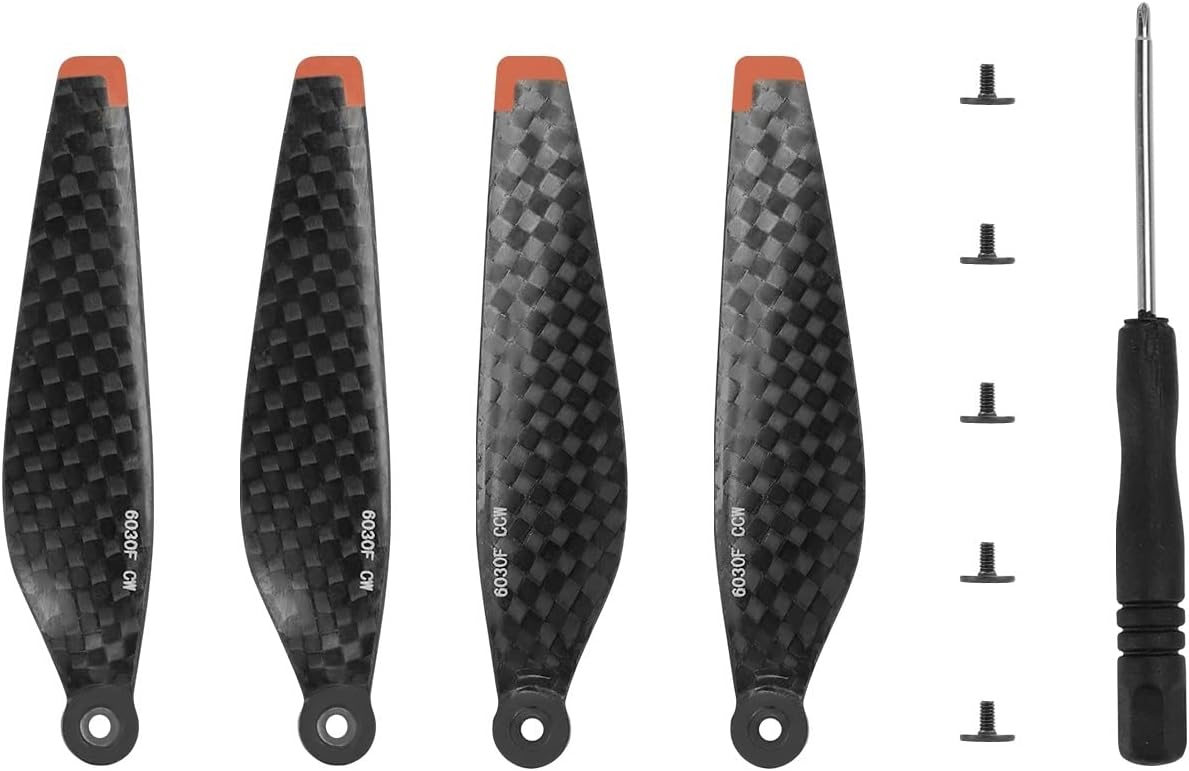 4/8 PCS For D-JI Mini 3 Pro Carbon Fiber Propeller Lightweight Propellers 6030F Foldable Props Blades For D-JI Drone Accessories(4 X)