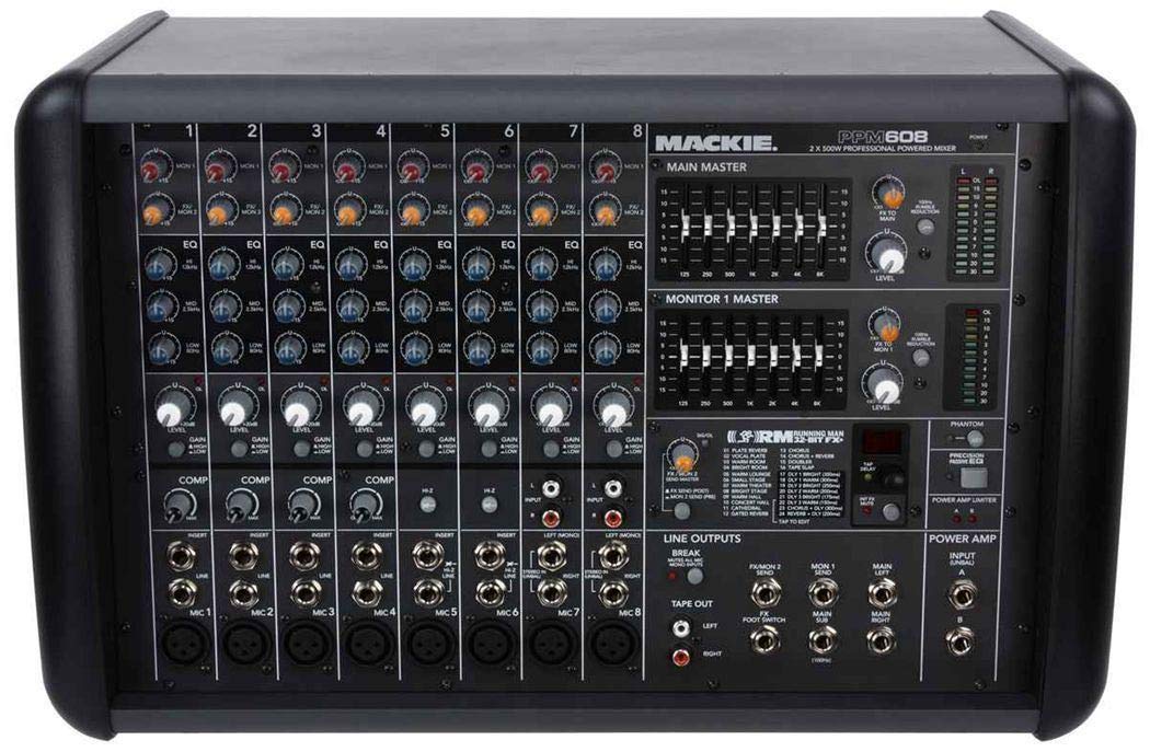 Amazon.co.jp: MACKIE マッキー パワードミキサー PPM608 国内正規品