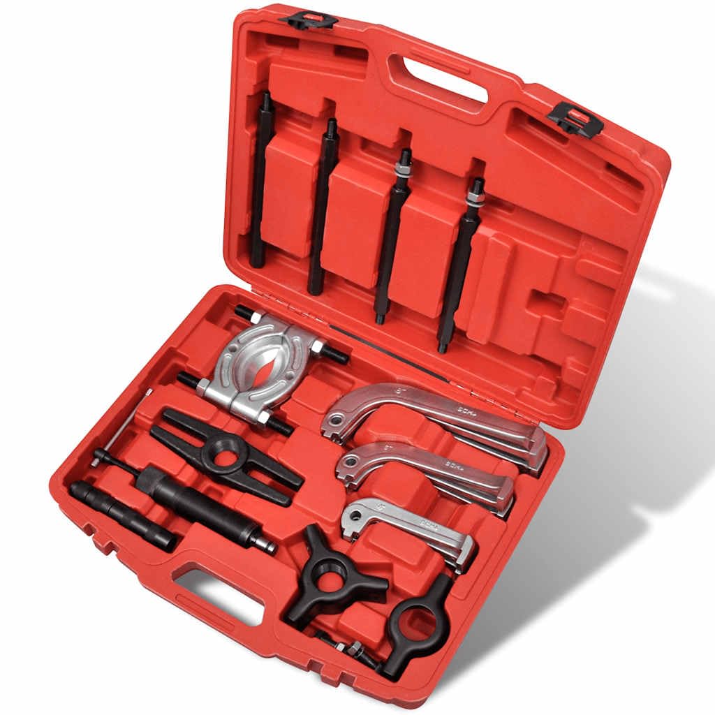 Set di 25 estrattori idraulici per riparazione di veicoli, montaggio, manutenzione, officina, garage professionale
