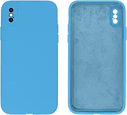 Capinha Compativel com iPhone X/XS Silicone com Proteção de Câmera