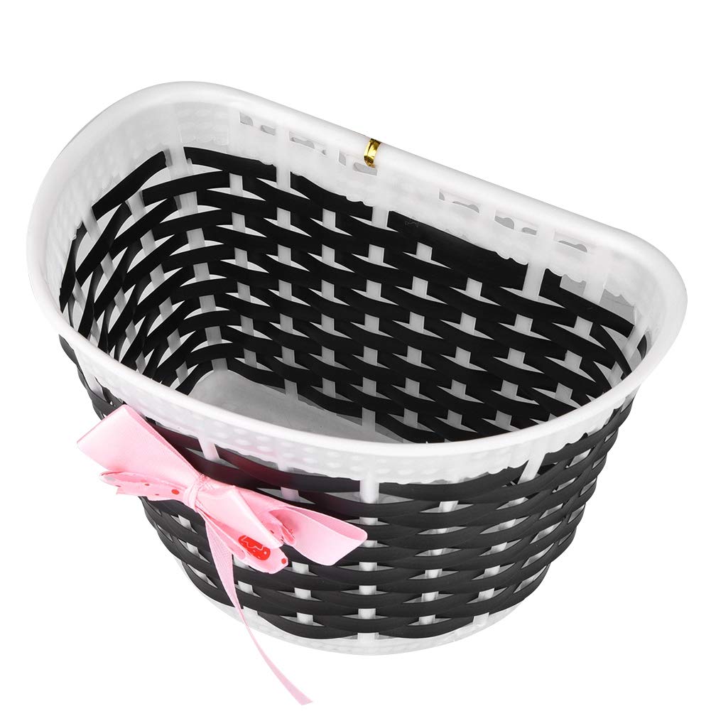 Panier Vélo Avant En Fer Noir - Pour Enfant, Shopping, Femme - Accessoire Vélo électrique