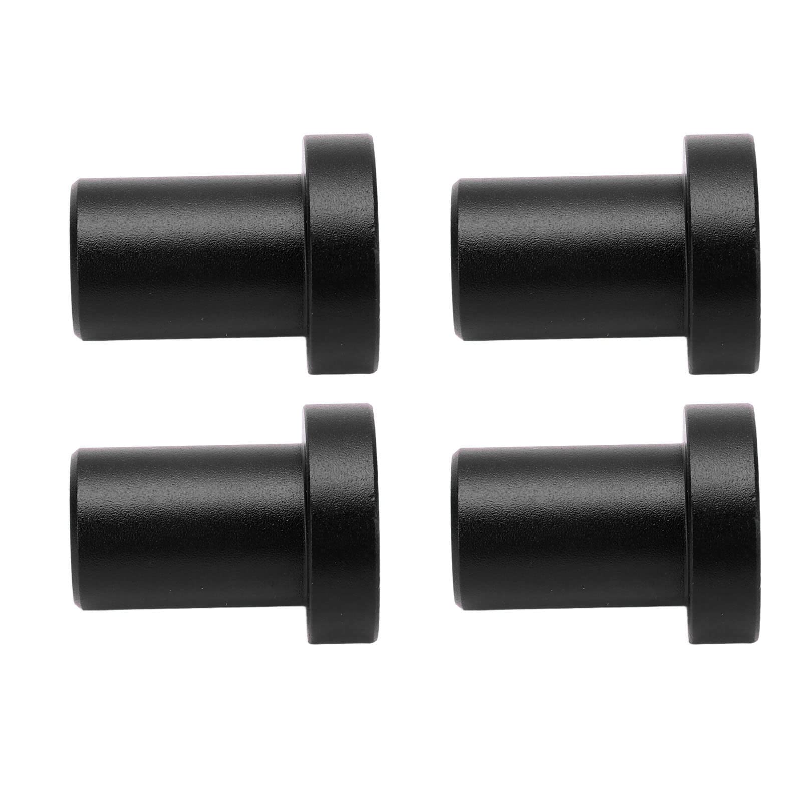 Cocoarm Ławki dla Psów Peg do Stołu Warsztatowego ze Stopu Aluminium 19 Mm 4 szt. Hamulce do Stołu Warsztatowego Obróbki Drewna Deska Trzymająca gładką powierzchnię Stabilne Pozycjonowanie dla (BLACK)
