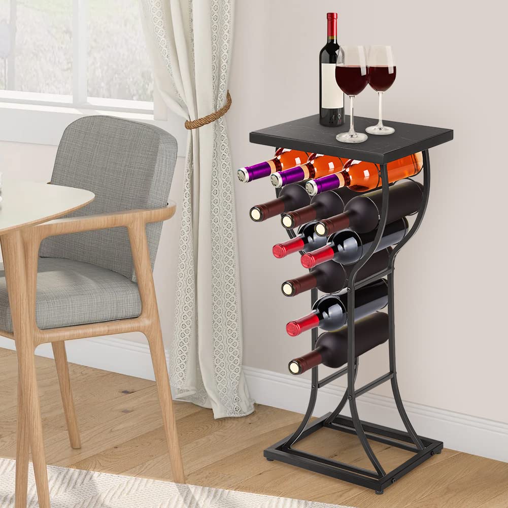SCAFFALE VINO IN ferro supporto bottiglie liquori stand espositivo