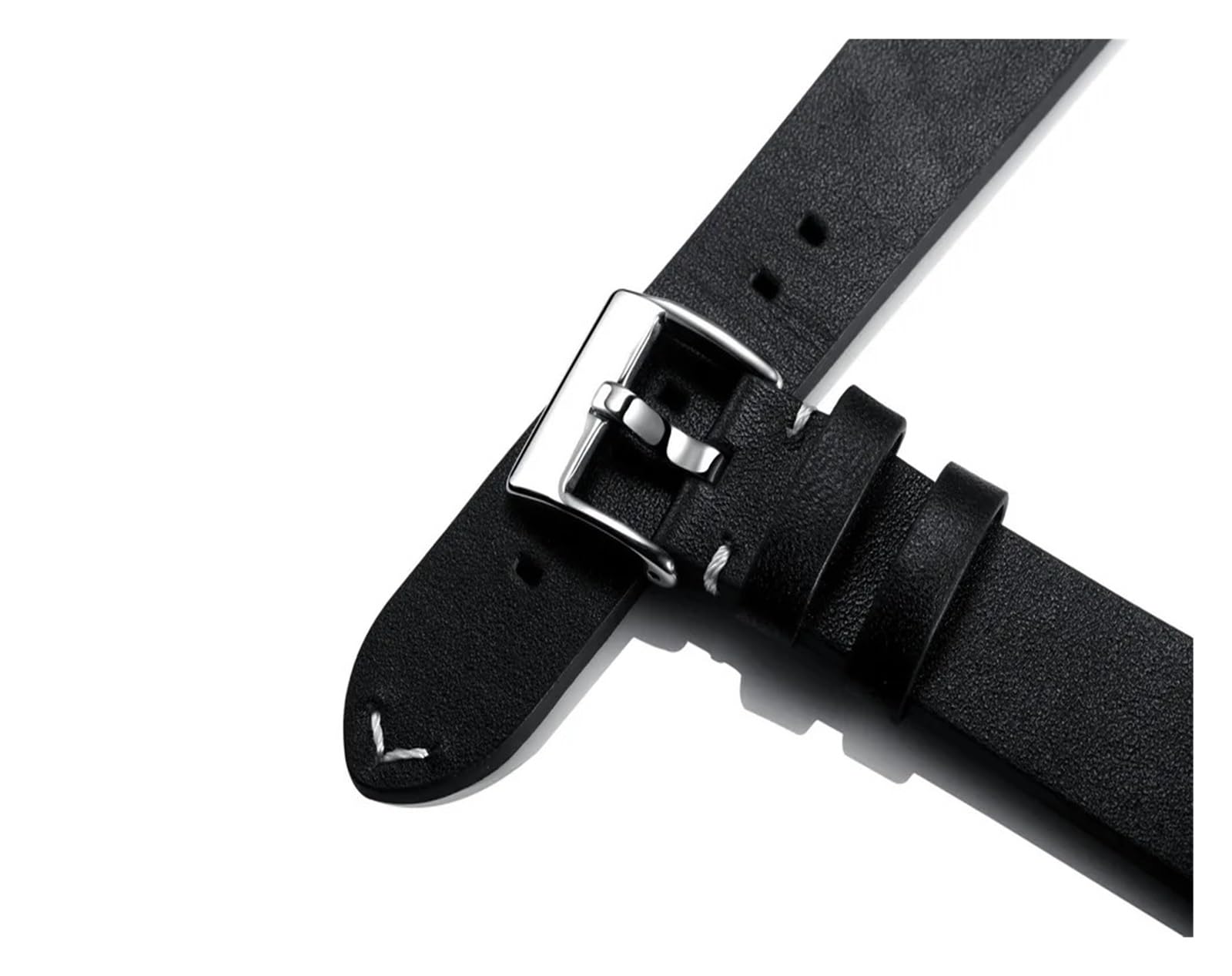 Uhrenarmband， Schnellverschluss-Uhrenarmbänder aus Leder, handgefertigtes Vintage-Uhrenarmband aus Kalbsleder