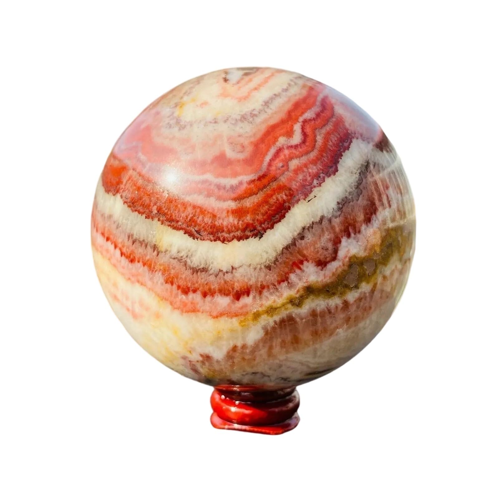 HAOYUNS Beautiful Natural quartz crystal balls, suitable for home and office decoration.(8-9cm)