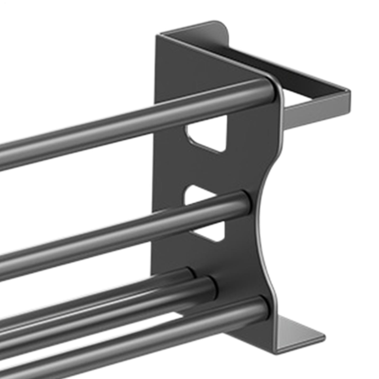 Organizador Zapatos Pared Zapatero retráctil magnético de doble capa para | Almacenamiento De Zapatos Sobre La Puerta para Armario, Entrada, Dormitorio, Acceso, Apartamento, Residencia Unive
