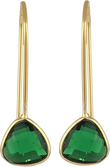 El Joyero Emerald Drop Earrings