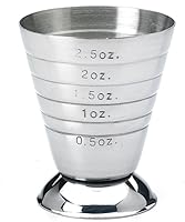 Vista 5 de Barfly Exprimidor manual grande – Taza medidora de aluminio y Barfly de 2.5 onzas, acero inoxidable