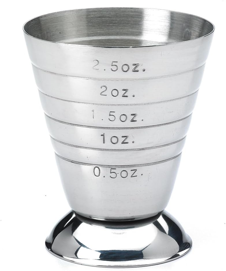 Barfly Measuring Cup, 2.5 oz, Stainless Steel