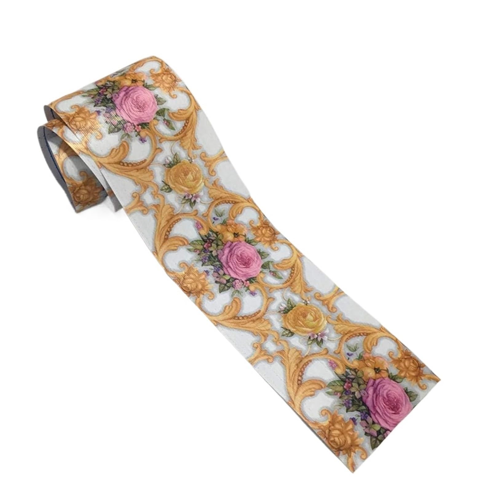 Tapeta wodoodporna, Samoprzylepna naklejka ścienna, dekoracyjna na sufit, do łazienki, salonu, kuchni(Yellow Rose)