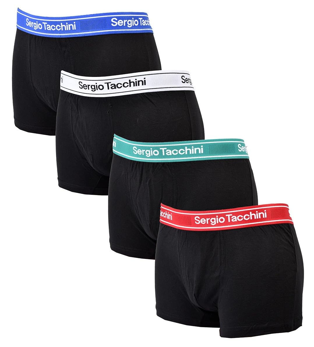OZABI - Boxer Sergio Tacchini, Pack of 4 Boxers 3030, L