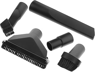 DOITOOL 5Pcs Vacuum Cleaner Accessories Set Including Nozzle Head Brush and Adapter for Hoses for Cleaning Homes Offices and Cars