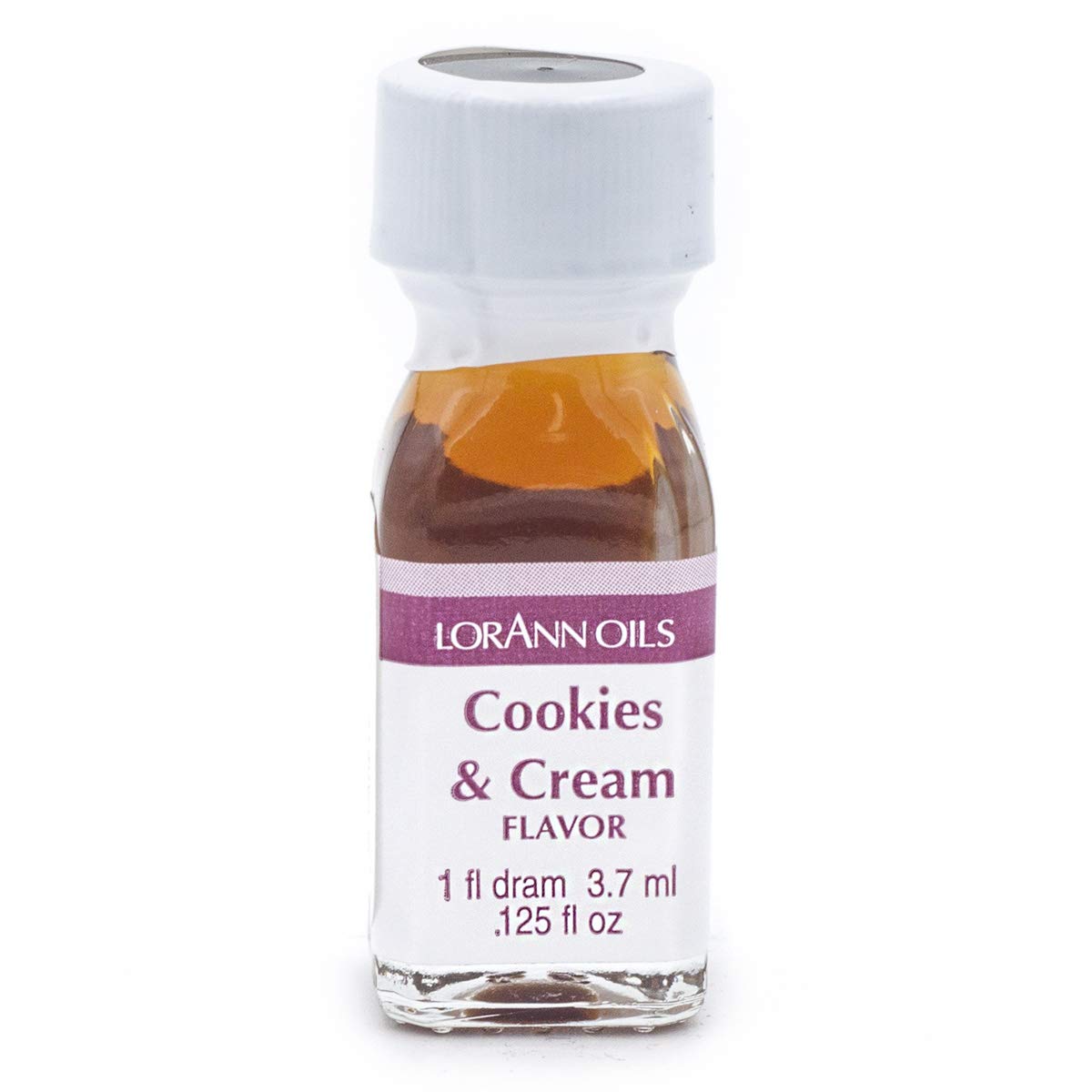 LorAnn Cookies Cream SS Flavor 1 dram bottle 0125 fl oz - 3 7ml - 1 teaspoon — view 3