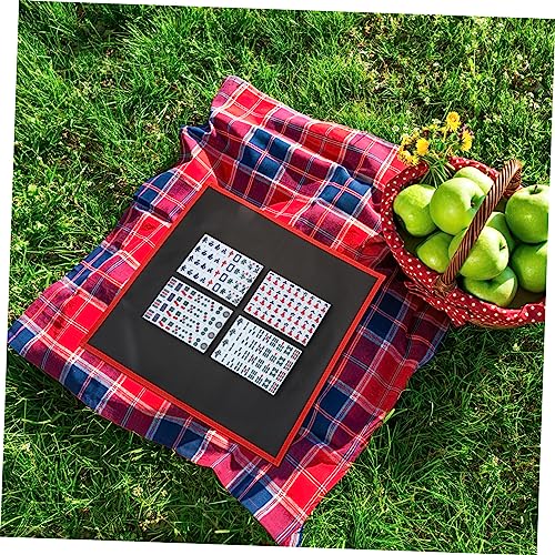 Set mini portátil Mahjong con bolsa para camping miniatura 2