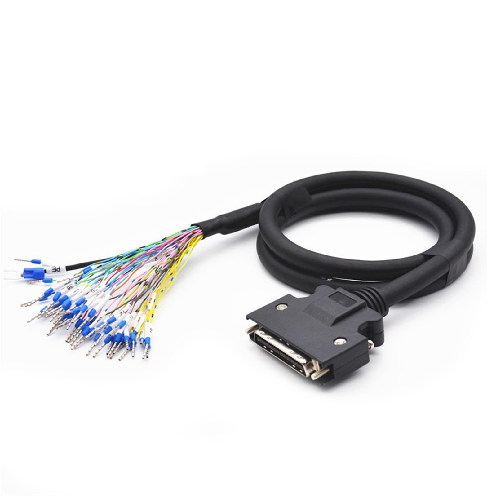 JDOUNFMO Servo Motor Control Cable I/O Cable CN1 Plug SCSI50 SCSI36 SCSI20 SCSI26 DB44 (Color : SCSI 50P, Size : 3M)