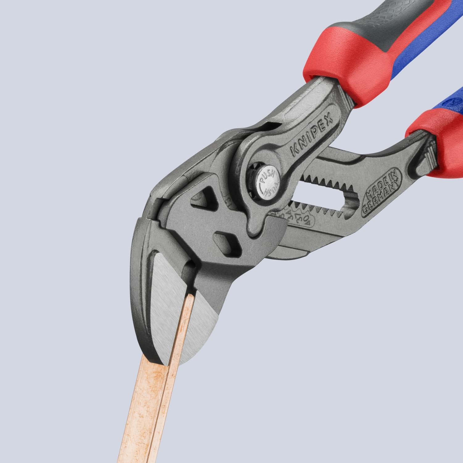 KNIPEX Narzędzia - klucz szczypcowy, czarne wykończenie, wielokomponentowy (8602180)