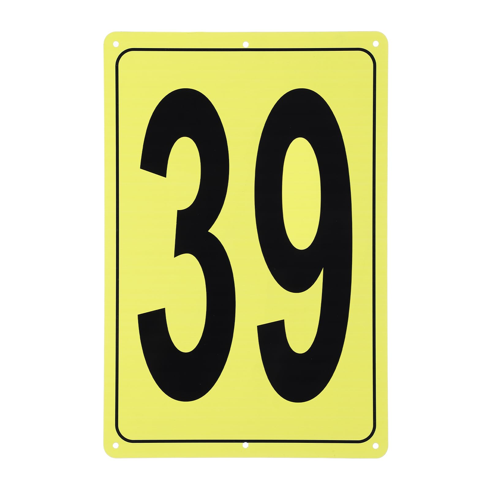 Plaque numérique 12x8" grand format résistant pour parking - 7
