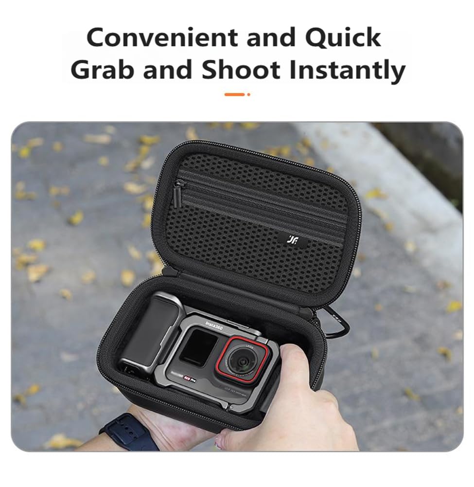 Custodia Impermeabile Antiurto per Insta.360 Ace Pro 2 Xplorer Grip Kit - Impugnatura, Batterie e Adattatore Sgancio Rapido