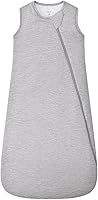 Vista 21 de HAPIU Saco de dormir unisex de rayón hecho de bambú TOG 1.0, cremallera de 2 vías YKK, manta portátil para bebé