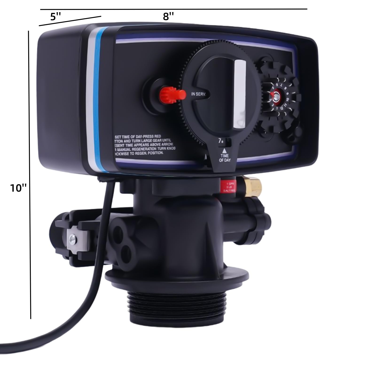 DLFC 5.0 GPM Drain Line Flow Control for Fleck 5600/2510/9000/9100 Series (Fleck Part 12092)