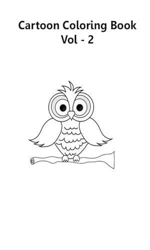Cartoon Coloring Book Vol - 2