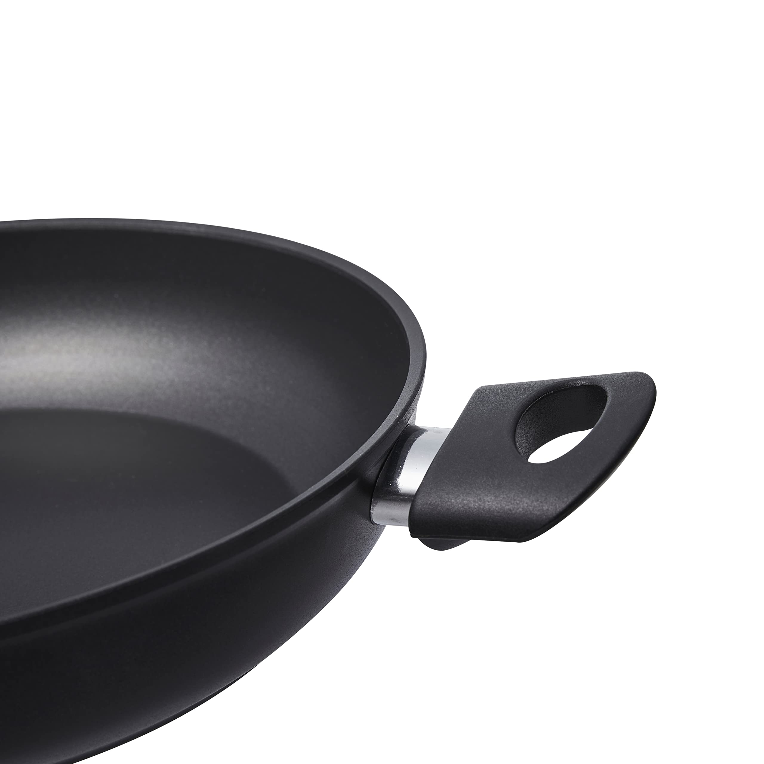 Fissler Cenit/Aluminium-Servierpfanne (Ø 28 cm – 3,1l) beschichtete Brat-Pfanne, Schmorpfanne antihaftend, alle Herdarten – auch Induktion