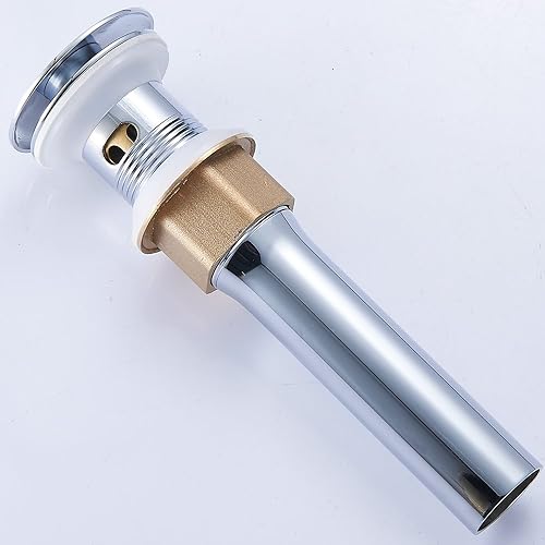 Miniatura 8 de Desagüe para lavabo, drenaje emergente para baño con tapón de cesta desmontable, colador de drenaje antiexplosión y antiobstrucción, conjunto de